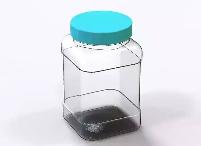 Plastic Jar 250gm