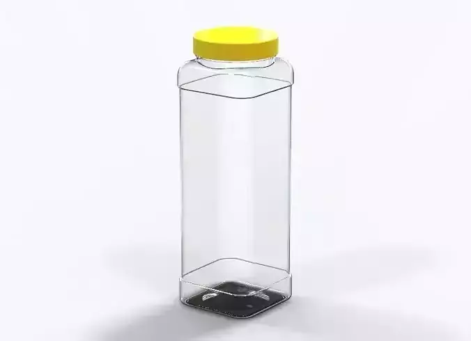 Plastic Jar 500gm