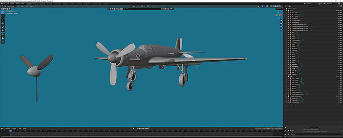 Do-335 Pfeil Free 3D model