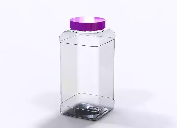 Plastic Jar 1000gm