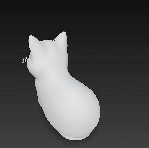 Cat Realistic 3D Model Basic - Low Poly Realistic Low-poly 3D model_11