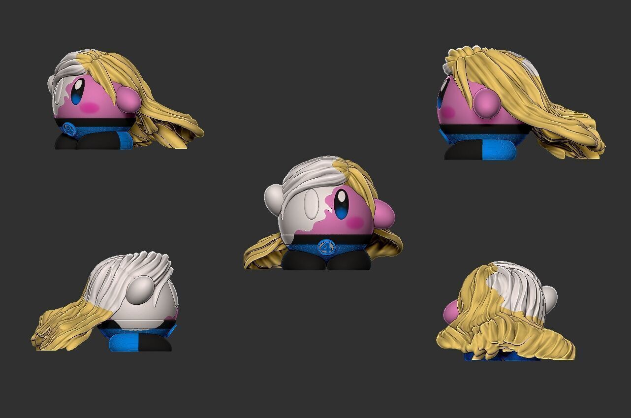 kirby Fantastic four 3D print model_5