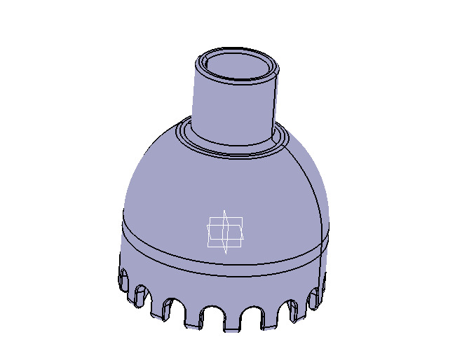 Slug Strainer For Aquarium 3mm 3D print model_7