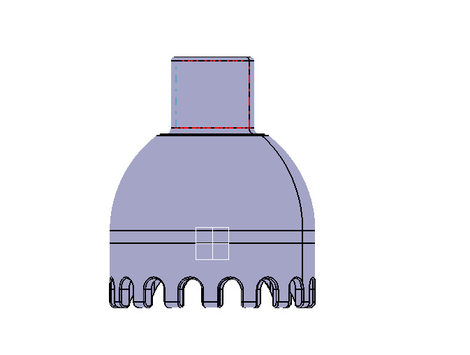 Slug Strainer For Aquarium 3mm 3D print model_4
