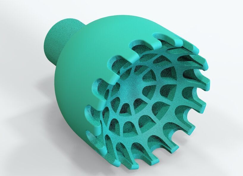 Slug Strainer For Aquarium 3mm 3D print model_44