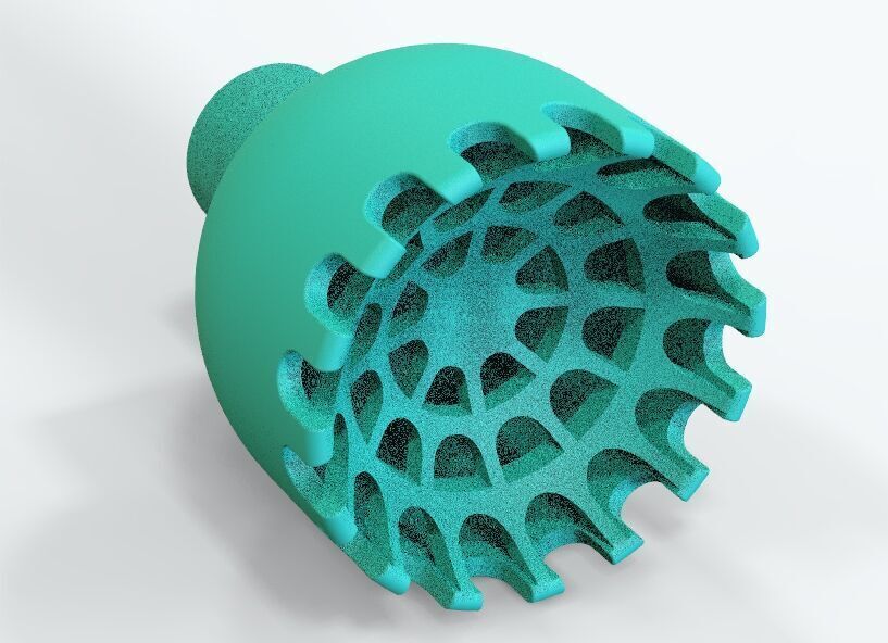 Slug Strainer For Aquarium 3mm 3D print model_46