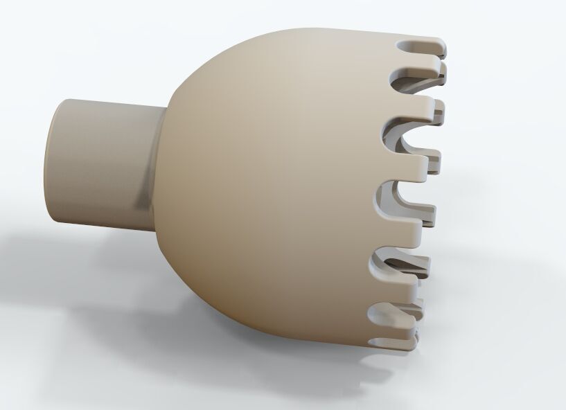 Slug Strainer For Aquarium 3mm 3D print model_31