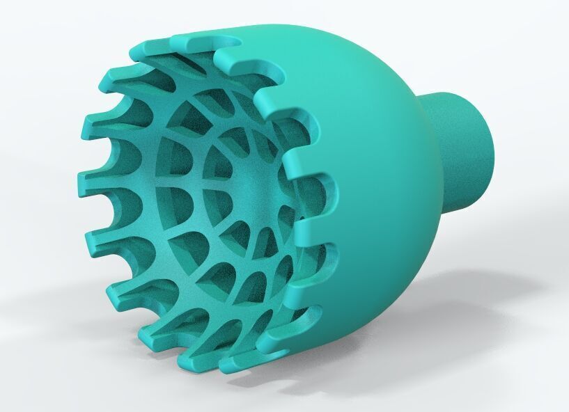 Slug Strainer For Aquarium 3mm 3D print model_1