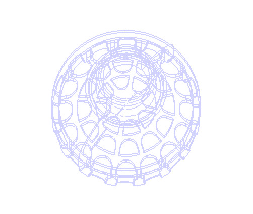 Slug Strainer For Aquarium 3mm 3D print model_18