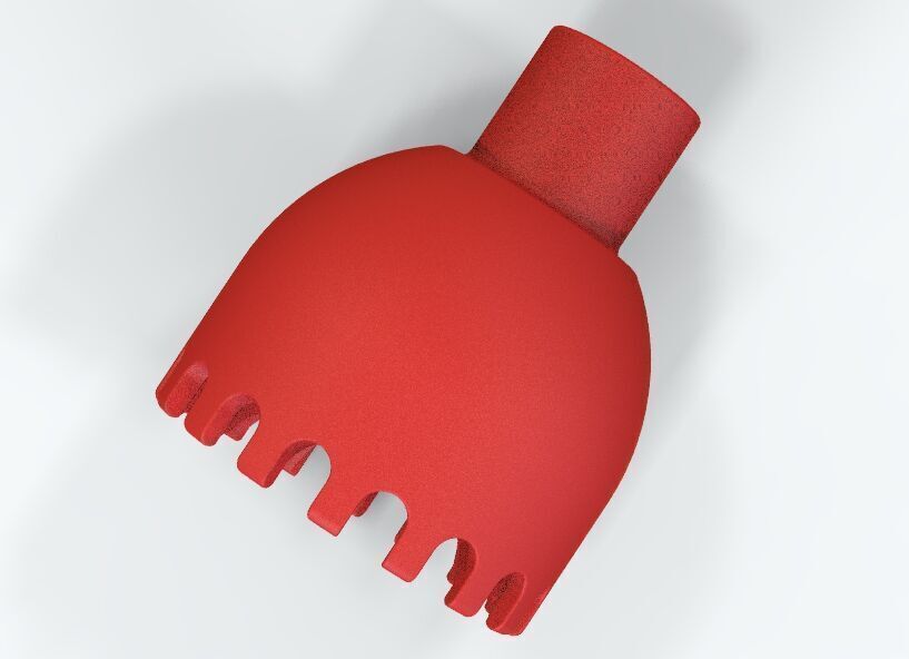 Slug Strainer For Aquarium 3mm 3D print model_5