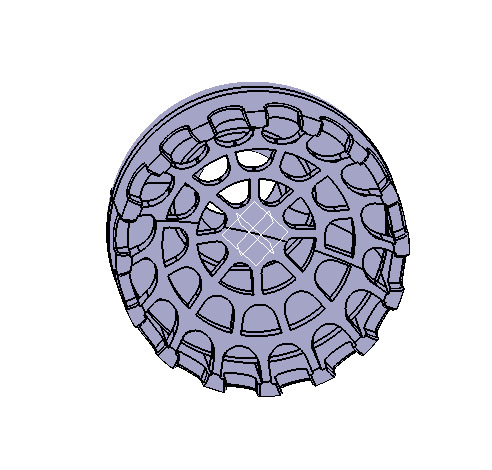 Slug Strainer For Aquarium 3mm 3D print model_15