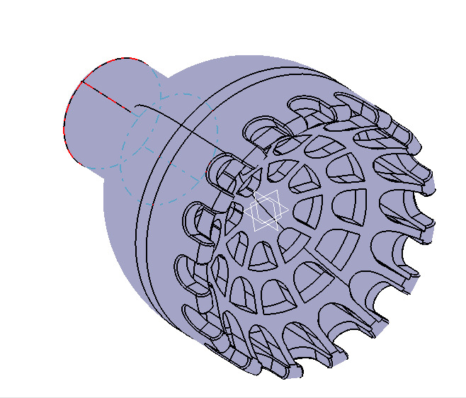 Slug Strainer For Aquarium 3mm 3D print model_21