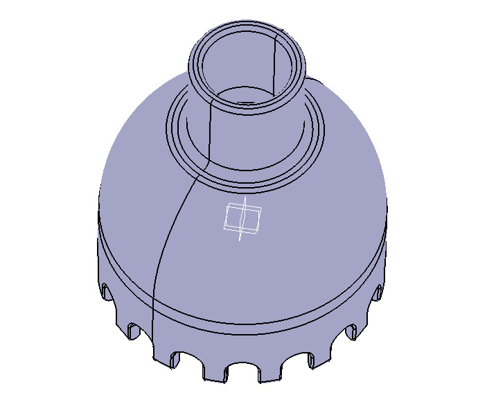 Slug Strainer For Aquarium 3mm 3D print model_19
