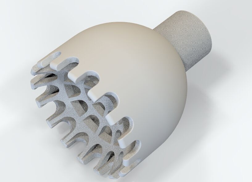 Slug Strainer For Aquarium 3mm 3D print model_37