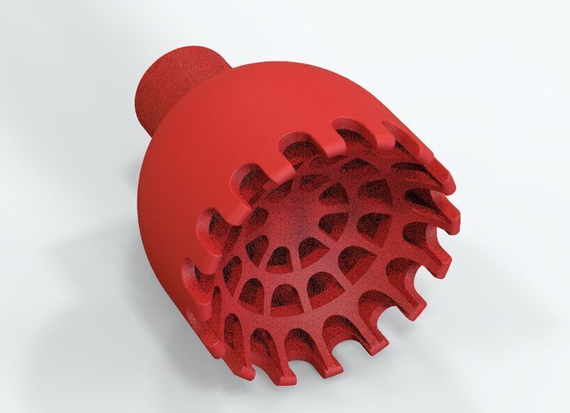 Slug Strainer For Aquarium 3mm 3D print model_51