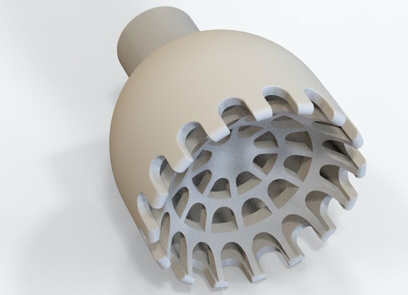 Slug Strainer For Aquarium 3mm 3D print model_41