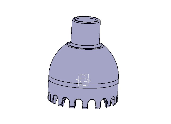 Slug Strainer For Aquarium 3mm 3D print model_11