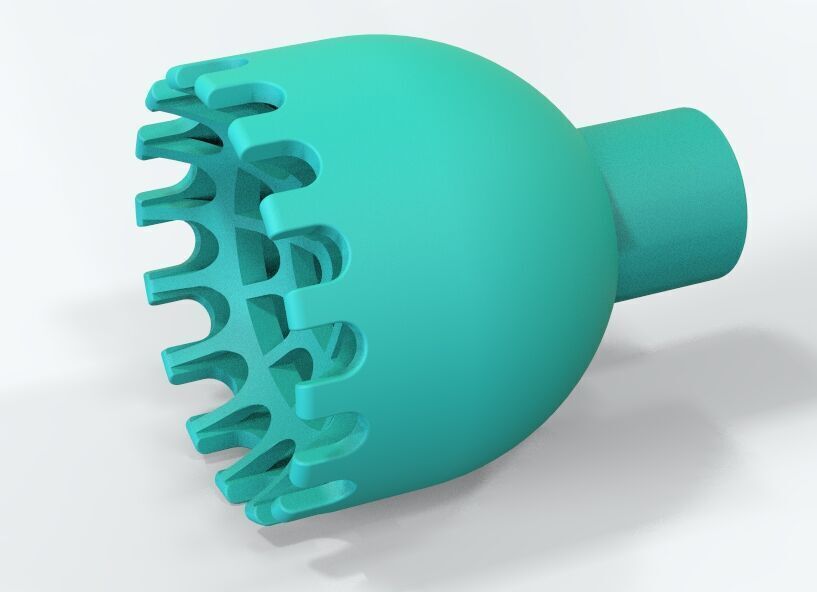 Slug Strainer For Aquarium 3mm 3D print model_48