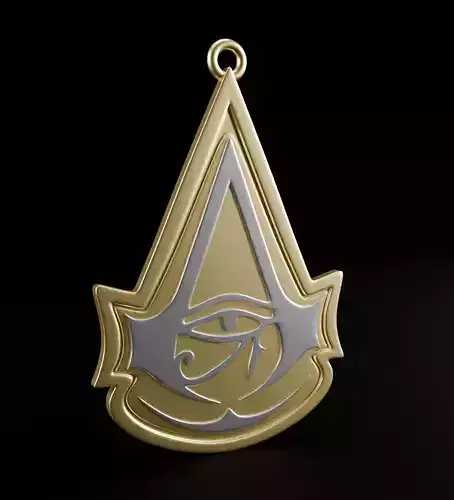 Assassins creed origins pendant 3D model for 3D printing