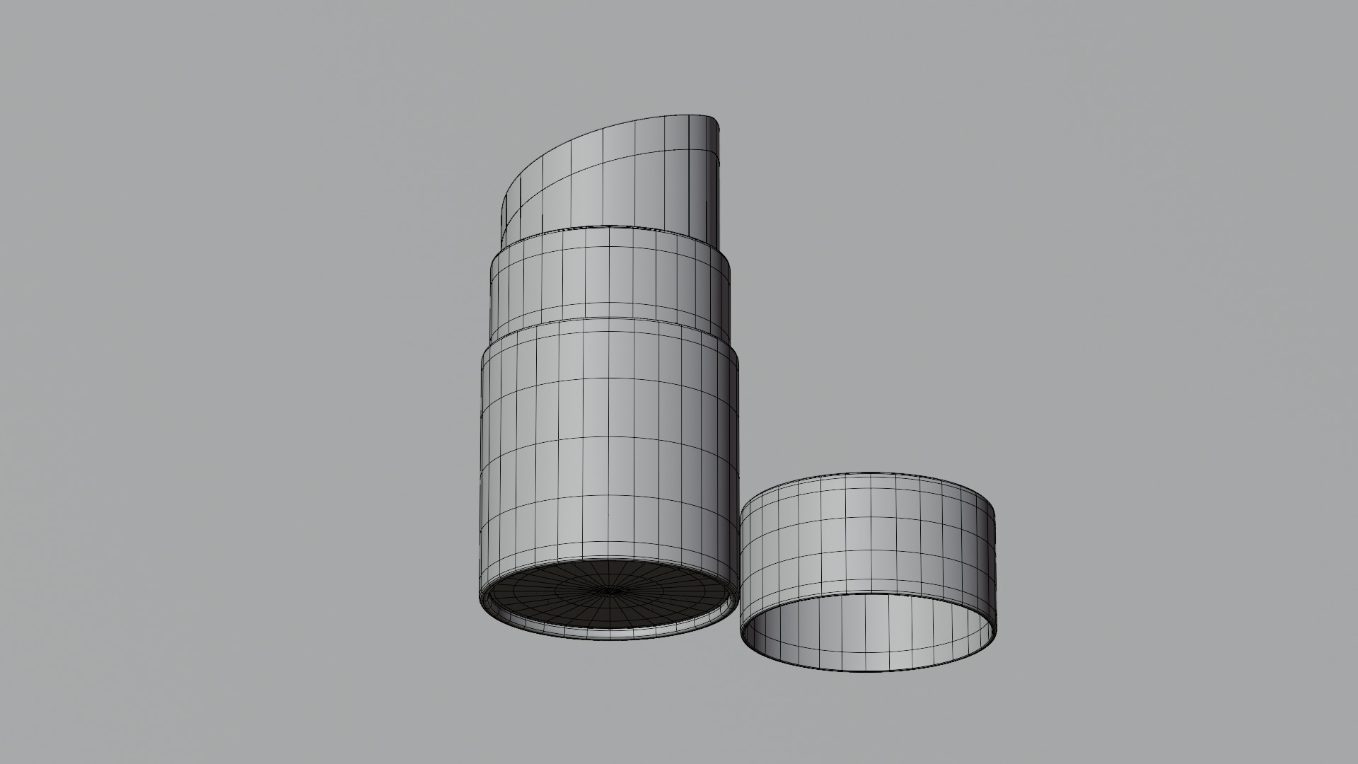 Paper Tube 3D model_9