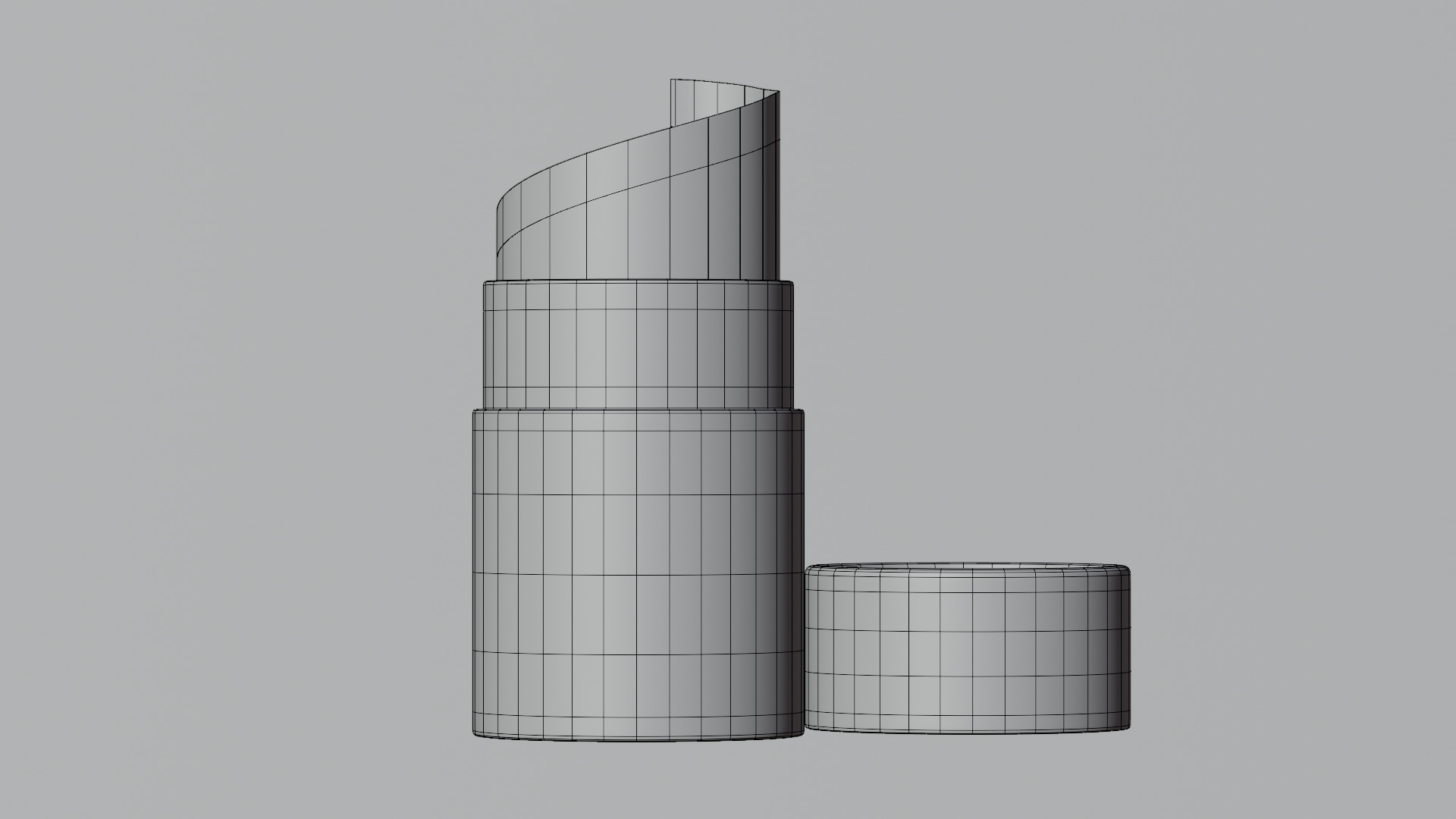 Paper Tube 3D model_5