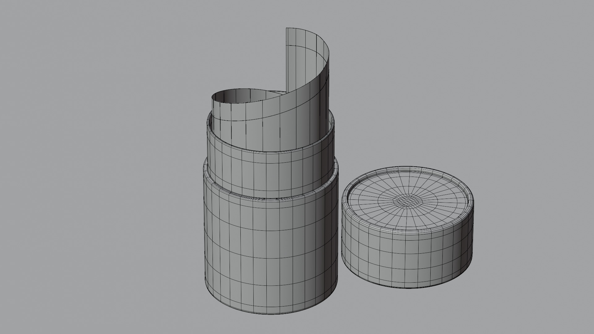 Paper Tube 3D model_6