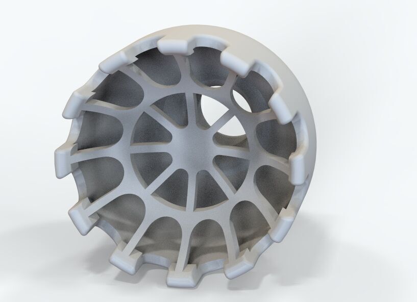 Slug Strainer For Aquarium 5mm 3D print model_29