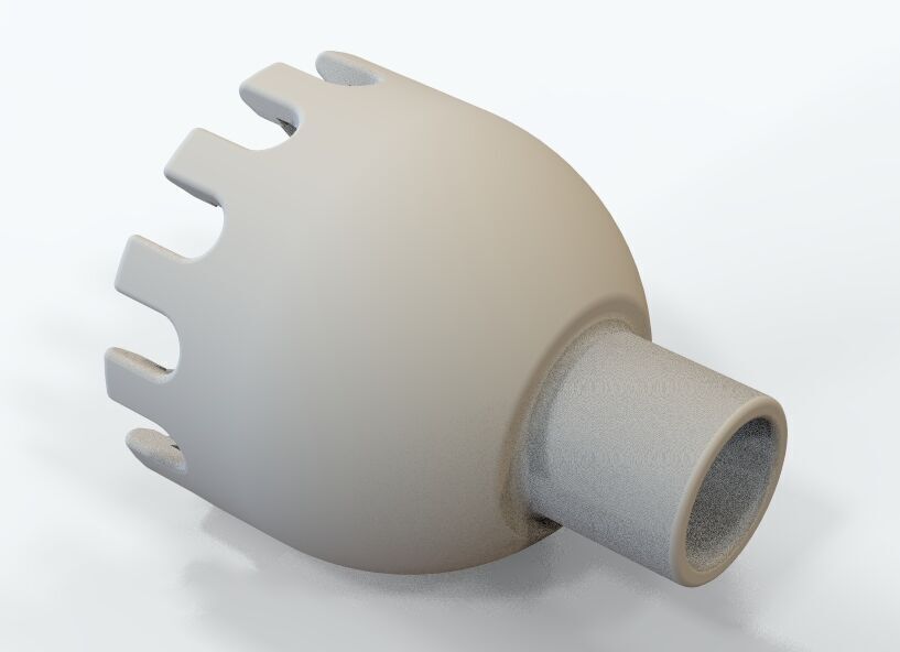 Slug Strainer For Aquarium 5mm 3D print model_34