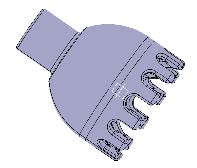 Slug Strainer For Aquarium 5mm 3D print model_15
