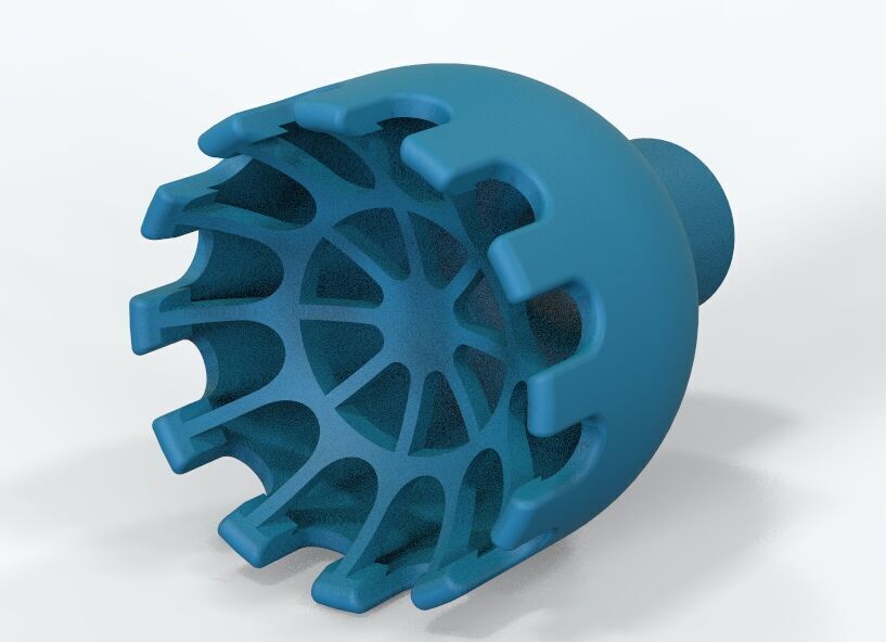 Slug Strainer For Aquarium 5mm 3D print model_45