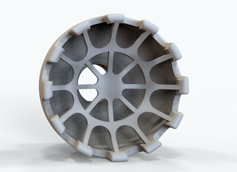 Slug Strainer For Aquarium 5mm 3D print model_28