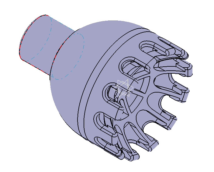 Slug Strainer For Aquarium 5mm 3D print model_13