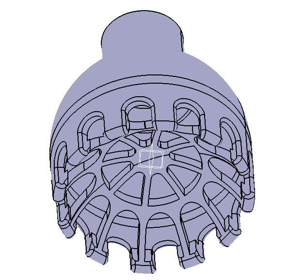 Slug Strainer For Aquarium 5mm 3D print model_7
