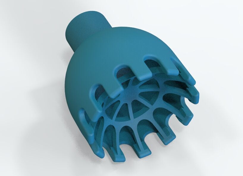 Slug Strainer For Aquarium 5mm 3D print model_41