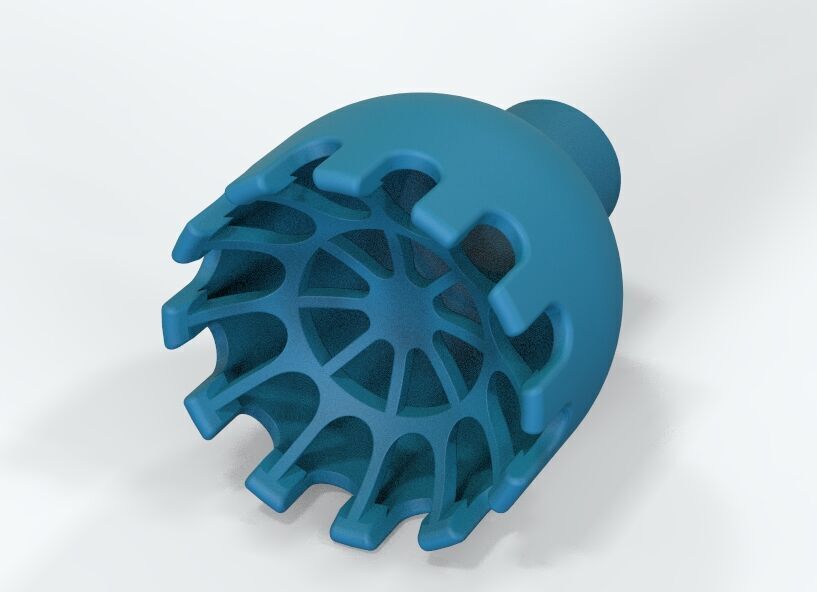 Slug Strainer For Aquarium 5mm 3D print model_46