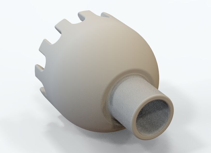 Slug Strainer For Aquarium 5mm 3D print model_3