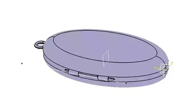 Key Chain 3D print model