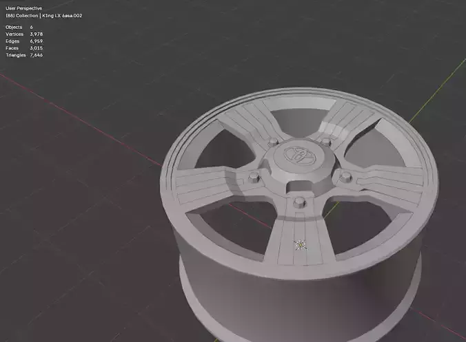 Rim Lexus Toyota 1998-2002