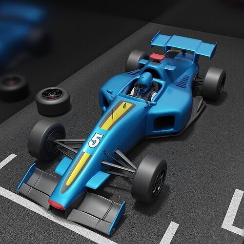Formula Magic 3D model