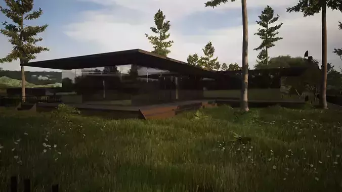 Modern House Design -Revit Model-Detailed Architectural 3D Model