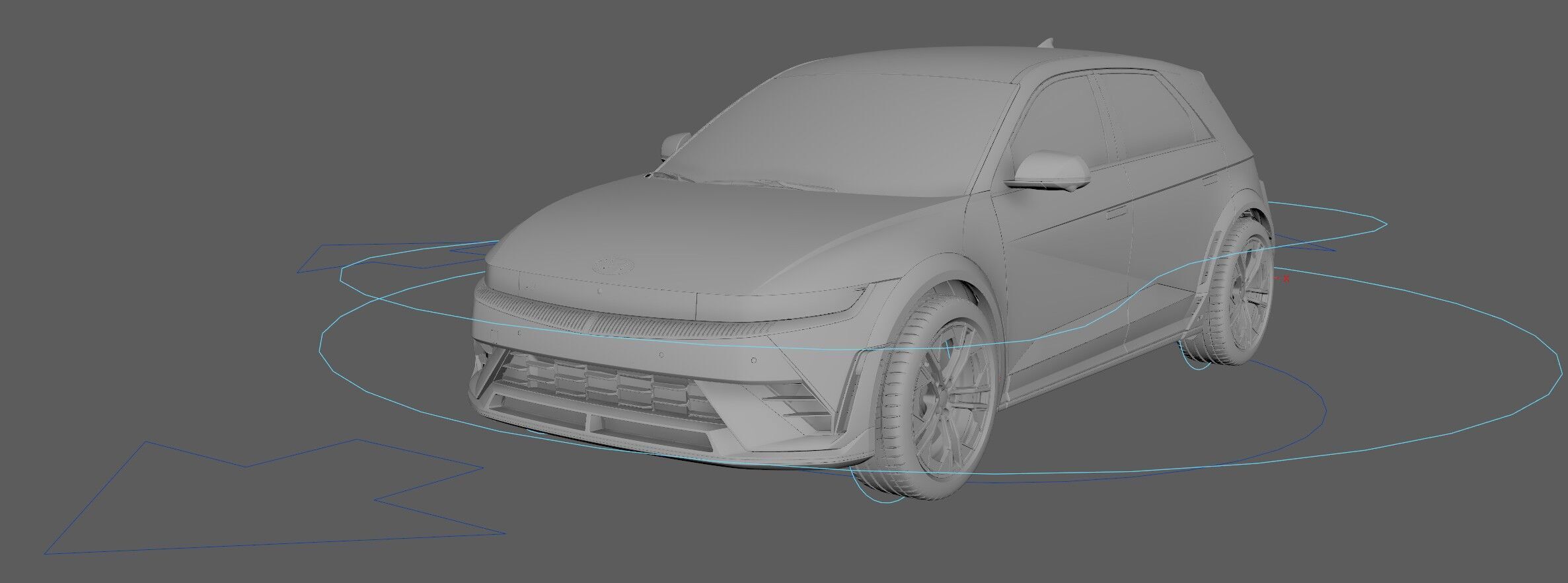 Ioniq5 N Line-highres-Rigged- Unreal redshift vray 3D model_21