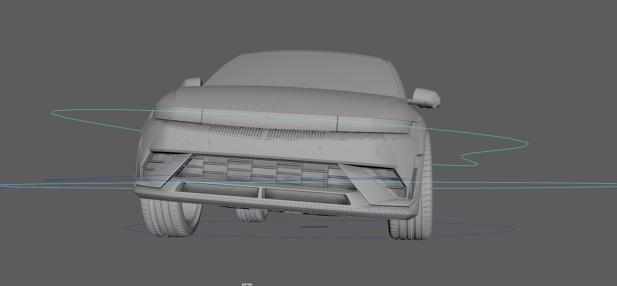 Ioniq5 N Line-highres-Rigged- Unreal redshift vray 3D model_20