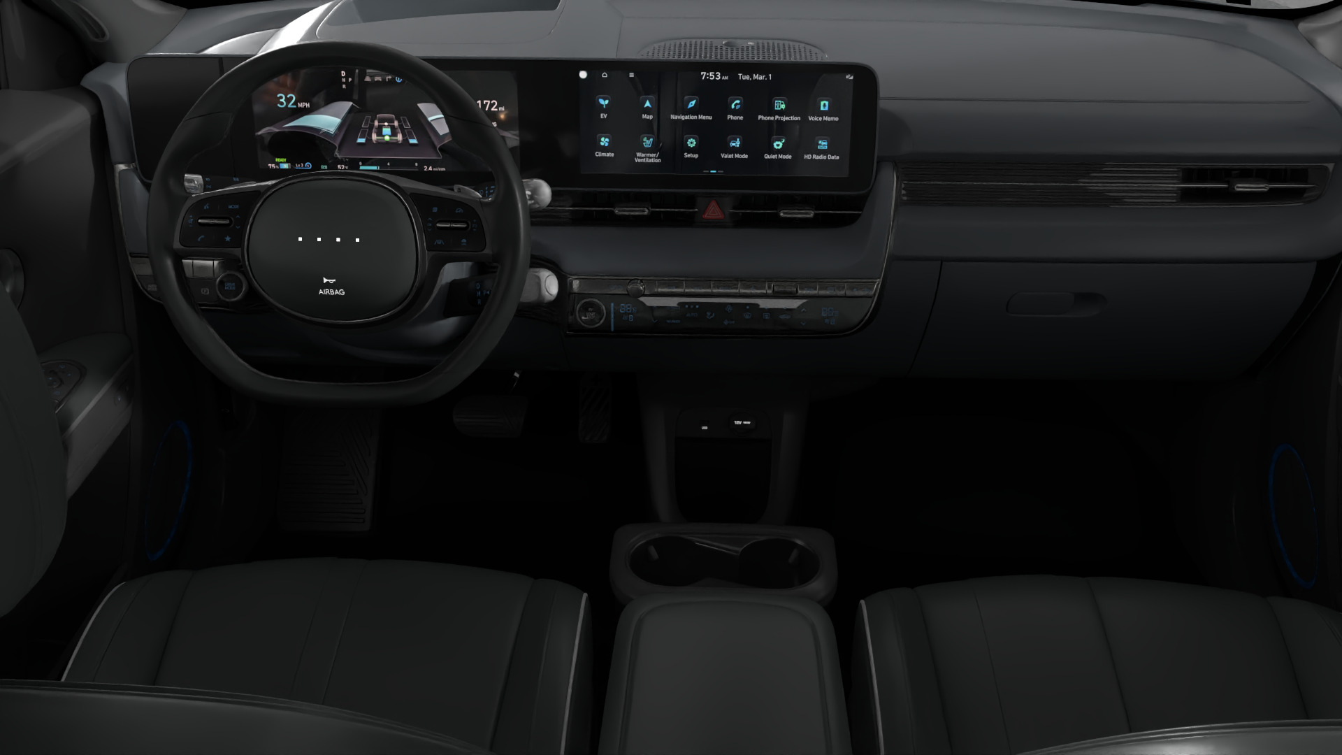 Ioniq5 N Line-highres-Rigged- Unreal redshift vray 3D model_19