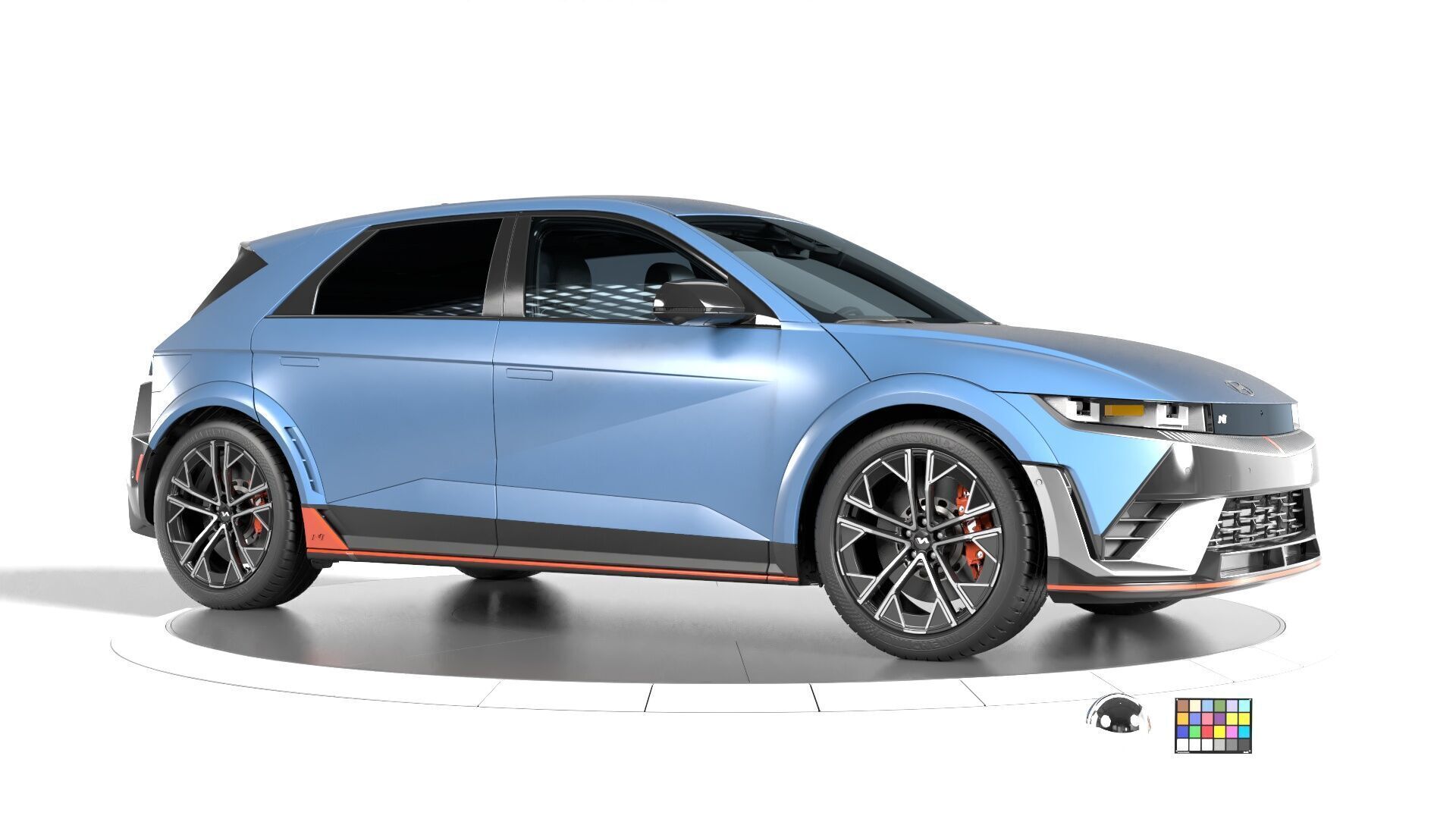 Ioniq5 N Line-highres-Rigged- Unreal redshift vray 3D model_9