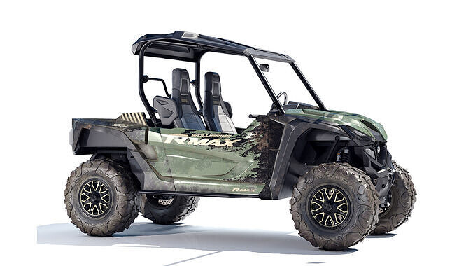 Wolverine RMAX2 1000 LE Green 3D model