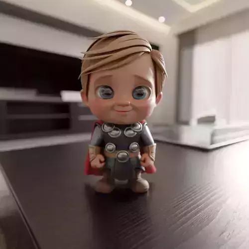 mini thor 3D print model