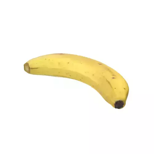 Banana Low-poly 3D model