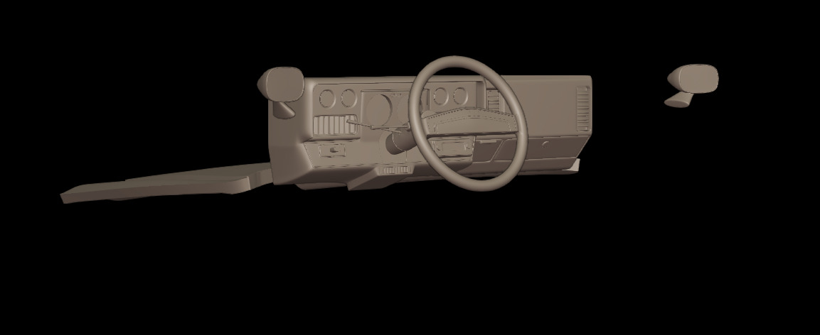 CHEVROLET MONTE CARLO 1975 3D PRINT MODEL 3D print model_11