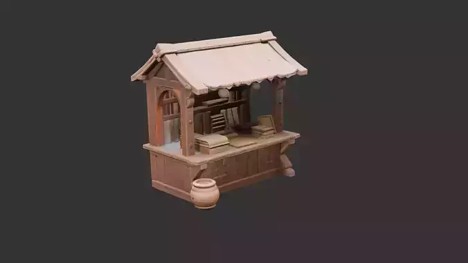 Book Trader Market Stall