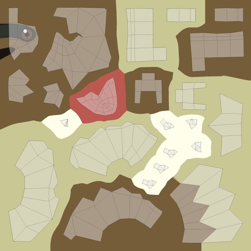 Zigzagoon Animated Pokemon Low-poly 3D model_9